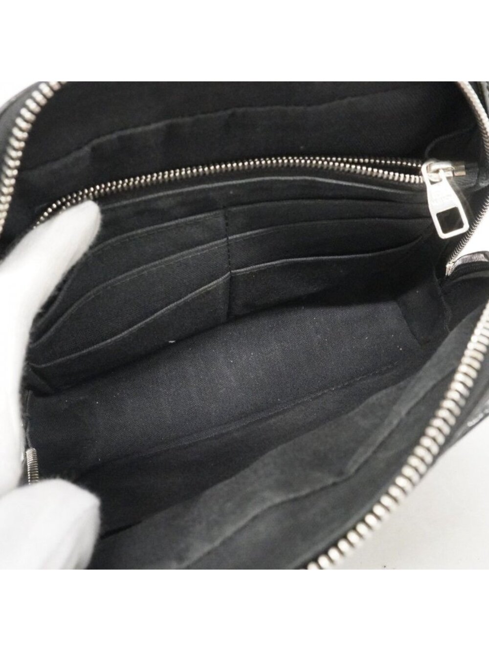 Louis Vuitton Clutch Epi Hoche Noir - Picture 4 of 10